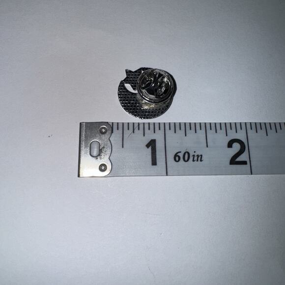 Purple Moon With Blue Star Pin Brooch - Picture 2 of 2